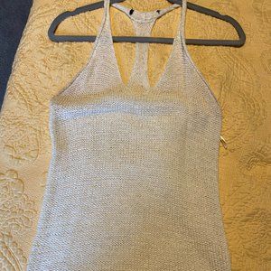 White/Cream Crotchet Tank